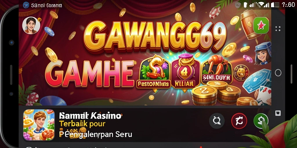 Tampilan gameplay GAWANG69 dengan berbagai permainan Kasino yang menarik.