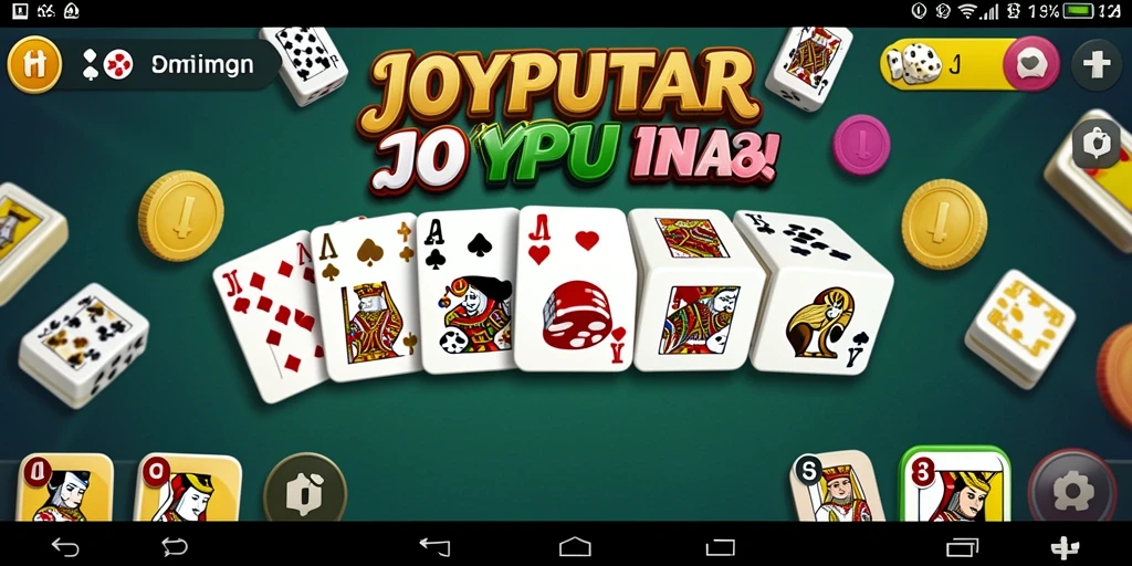 Gameplay seru di JOYPUTAR, nikmati Domino dengan teman.
