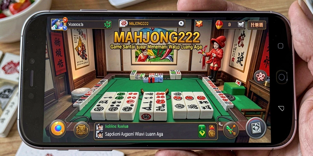 Tampilan menarik dari gameplay MAHJONG222 yang seru dan mengasyikkan.