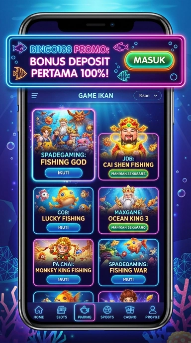Proses unduh mudah dan cepat di bingo188.